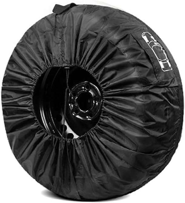 Housse de roue de secours — en polyester, 1 housse