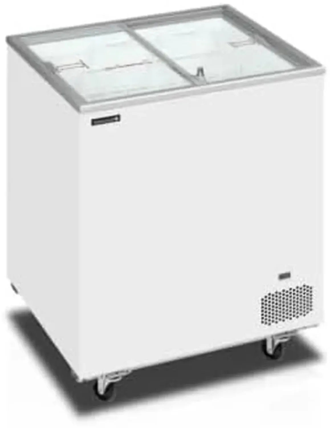 Congélateur Coffre Tefcold 165L avec Couvercles Vitrés Coulissants